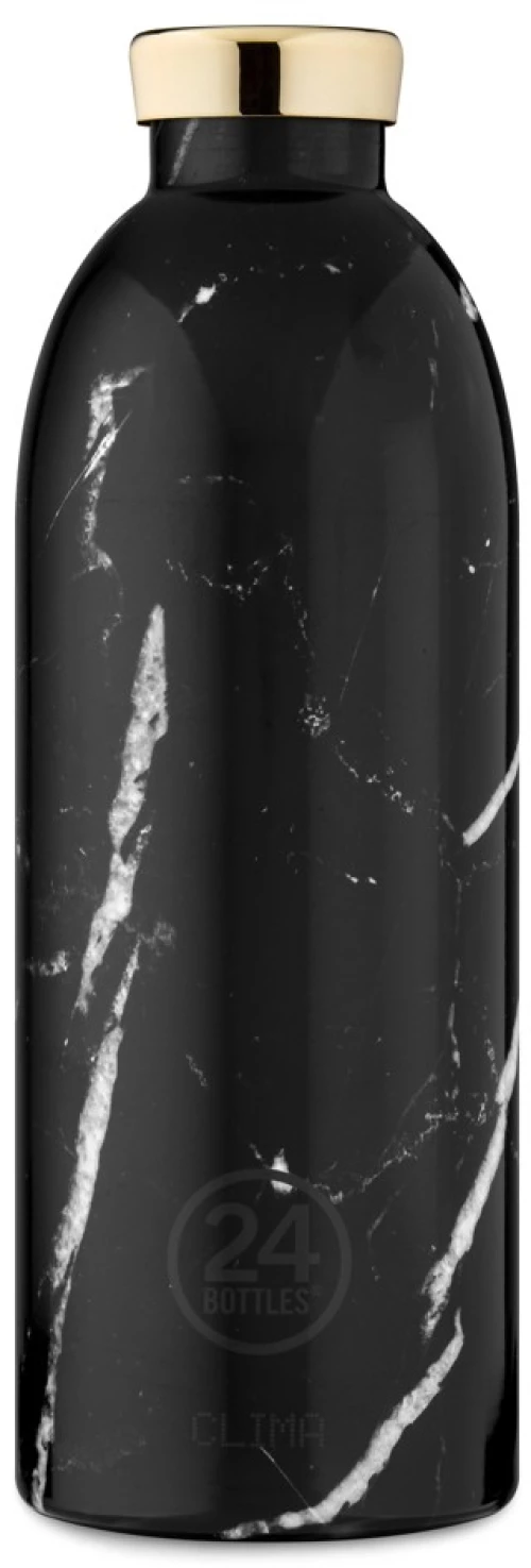 24 Bottles - Clima Bottle 0,85 L -  Black Marble (24B434) / Home and Kitchen