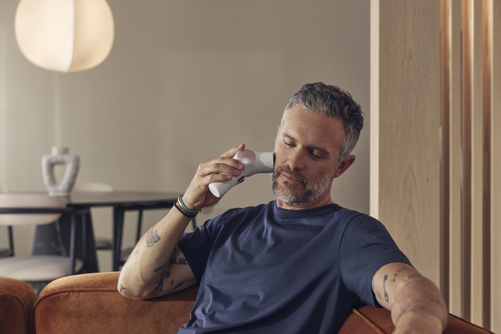 Therabody TheraFace Hot & Cold Rings - White