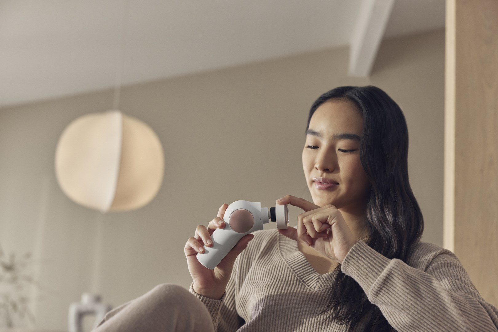 Therabody TheraFace Hot & Cold Rings - White