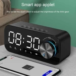 Ρολόι ηχείο ξυπνητήρι bluetooth