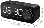 Ρολόι ηχείο ξυπνητήρι bluetooth
