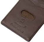 Lavor Δερμάτινη καρτοθηκη με RFID ΚΑΦΕ Lavor 1-3772-BROWN