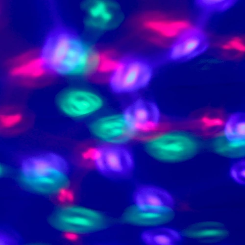 Λάμπα πολύχρωμη περιστρεφόμενη led