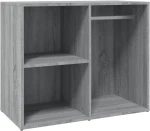 ΝΤΟΥΛΑΠΙ ΓΥΑΛΙΣΤΕΡΟ ΓΚΡΙ SONOMA 80X40X65 ΕΚ. ΕΠΕΞΕΡΓΑΣΜΕΝΟ ΞΥΛΟ 820506