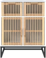 ΝΤΟΥΛΑΠΙ ΛΕΥΚΟ 60 X 30 X 75 ΕΚ. ΑΠΟ ΕΠΕΞΕΡΓΑΣΜΕΝΟ ΞΥΛΟ 352115