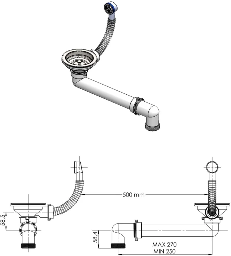 ΝΙΠΤΗΡΑΣ ΛΕΥΚΟΣ 600 X 450 X 120 ΧΙΛ. ΑΠΟ ΓΡΑΝΙΤΗ 142964