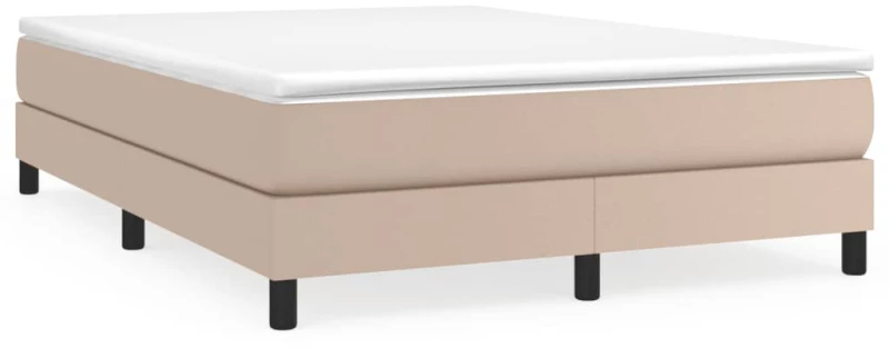ΠΛΑΙΣΙΟ ΚΡΕΒΑΤΙΟΥ BOXSPRING ΚΑΠΟΥΤΣΙΝΟ 140X200ΕΚ. ΣΥΝΘΕΤ. ΔΕΡΜΑ 3120705