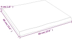 ΕΠΙΦΑΝΕΙΑ ΤΡΑΠΕΖΙΟΥ ΑΝ. ΚΑΦΕ 60X60X4 ΕΚ. ΕΠΕΞ. ΜΑΣΙΦ ΞΥΛΟ ΔΡΥΟΣ 363936