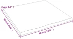ΕΠΙΦΑΝΕΙΑ ΤΡΑΠΕΖΙΟΥ ΑΝ. ΚΑΦΕ 60X60X2 ΕΚ. ΕΠΕΞ. ΜΑΣΙΦ ΞΥΛΟ ΔΡΥΟΣ 363935