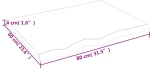 ΡΑΦΙ ΤΟΙΧΟΥ ΣΚΟΥΡΟ ΓΚΡΙ 80X60X4 ΕΚ. ΕΠΕΞΕΡΓ. ΜΑΣΙΦ ΞΥΛΟ ΔΡΥΟΣ 363792