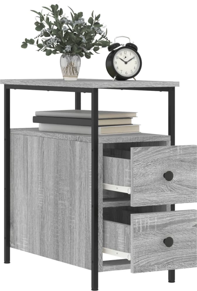 ΚΟΜΟΔΙΝΟ ΓΚΡΙ SONOMA 30 X 60 X 60 ΕΚ. ΑΠΟ ΕΠΕΞΕΡΓΑΣΜΕΝΟ ΞΥΛΟ 826069