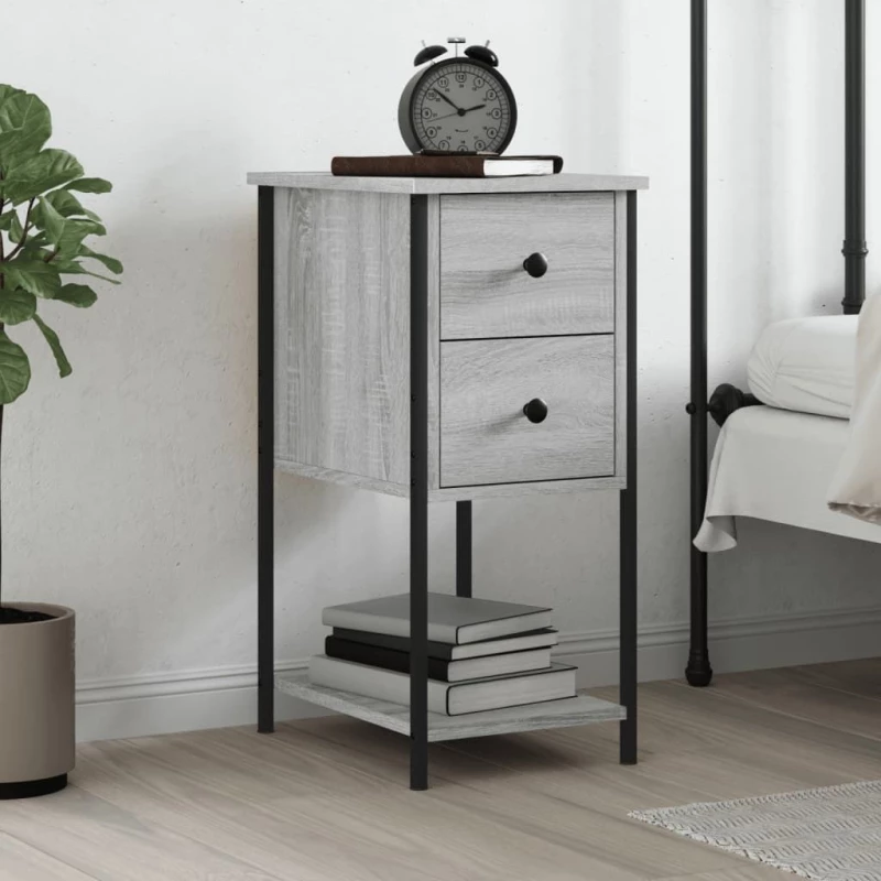 ΚΟΜΟΔΙΝΟ ΓΚΡΙ SONOMA 32 X 42 X 70 ΕΚ. ΑΠΟ ΕΠΕΞΕΡΓΑΣΜΕΝΟ ΞΥΛΟ 826099