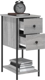 ΚΟΜΟΔΙΝΟ ΓΚΡΙ SONOMA 32 X 42 X 70 ΕΚ. ΑΠΟ ΕΠΕΞΕΡΓΑΣΜΕΝΟ ΞΥΛΟ 826099