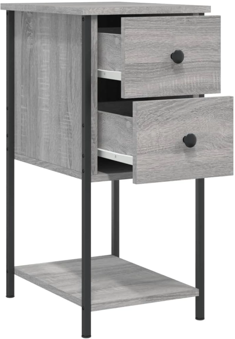 ΚΟΜΟΔΙΝΟ ΓΚΡΙ SONOMA 32 X 42 X 70 ΕΚ. ΑΠΟ ΕΠΕΞΕΡΓΑΣΜΕΝΟ ΞΥΛΟ 826099