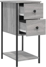 ΚΟΜΟΔΙΝΟ ΓΚΡΙ SONOMA 32 X 42 X 70 ΕΚ. ΑΠΟ ΕΠΕΞΕΡΓΑΣΜΕΝΟ ΞΥΛΟ 826099