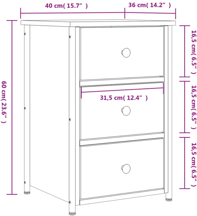 ΚΟΜΟΔΙΝΟ ΚΑΠΝΙΣΤΗ ΔΡΥΣ 40X36X60 ΕΚ. ΑΠΟ ΕΠΕΞΕΡΓΑΣΜΕΝΟ ΞΥΛΟ 825997