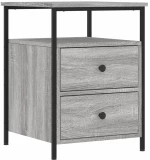ΚΟΜΟΔΙΝΟ ΓΚΡΙ SONOMA 44 X 45 X 60 ΕΚ. ΑΠΟ ΕΠΕΞΕΡΓΑΣΜΕΝΟ ΞΥΛΟ 826009