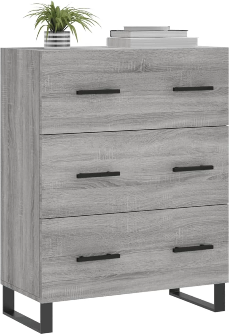 ΝΤΟΥΛΑΠΙ ΓΚΡΙ SONOMA 69,5 X 34 X 90 ΕΚ. ΑΠΟ ΕΠΕΞΕΡΓΑΣΜΕΝΟ ΞΥΛΟ 827882
