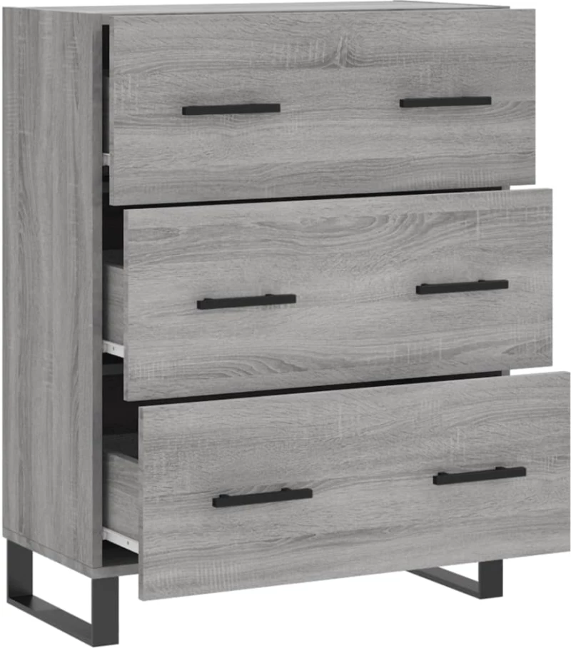 ΝΤΟΥΛΑΠΙ ΓΚΡΙ SONOMA 69,5 X 34 X 90 ΕΚ. ΑΠΟ ΕΠΕΞΕΡΓΑΣΜΕΝΟ ΞΥΛΟ 827882
