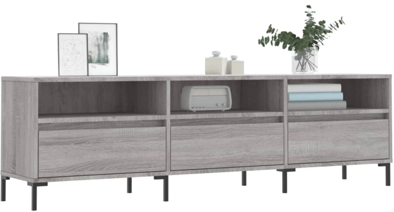 ΈΠΙΠΛΟ ΤΗΛΕΟΡΑΣΗΣ ΓΚΡΙ SONOMA 150X30X44,5 ΕΚ. ΑΠΟ ΕΠΕΞΕΡΓ. ΞΥΛΟ 831290