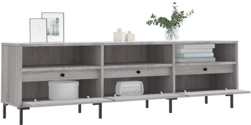 ΈΠΙΠΛΟ ΤΗΛΕΟΡΑΣΗΣ ΓΚΡΙ SONOMA 150X30X44,5 ΕΚ. ΑΠΟ ΕΠΕΞΕΡΓ. ΞΥΛΟ 831290