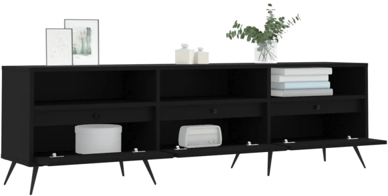 ΈΠΙΠΛΟ ΤΗΛΕΟΡΑΣΗΣ ΜΑΥΡΟ 150X30X44,5 ΕΚ. ΕΠΕΞΕΡΓΑΣΜΕΝΟ ΞΥΛΟ 831253