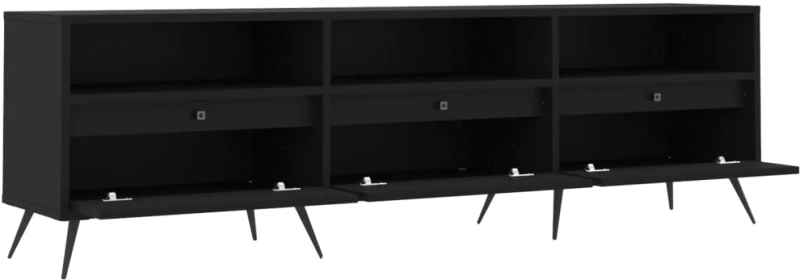 ΈΠΙΠΛΟ ΤΗΛΕΟΡΑΣΗΣ ΜΑΥΡΟ 150X30X44,5 ΕΚ. ΕΠΕΞΕΡΓΑΣΜΕΝΟ ΞΥΛΟ 831253