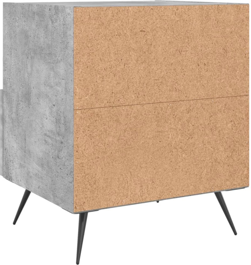 ΚΟΜΟΔΙΝΑ 2 ΤΕΜ. ΓΚΡΙ ΣΚΥΡΟΔΕΜ. 40 X 35 X 47,5 ΕΚ. ΕΠΕΞΕΡΓ. ΞΥΛΟ 827381