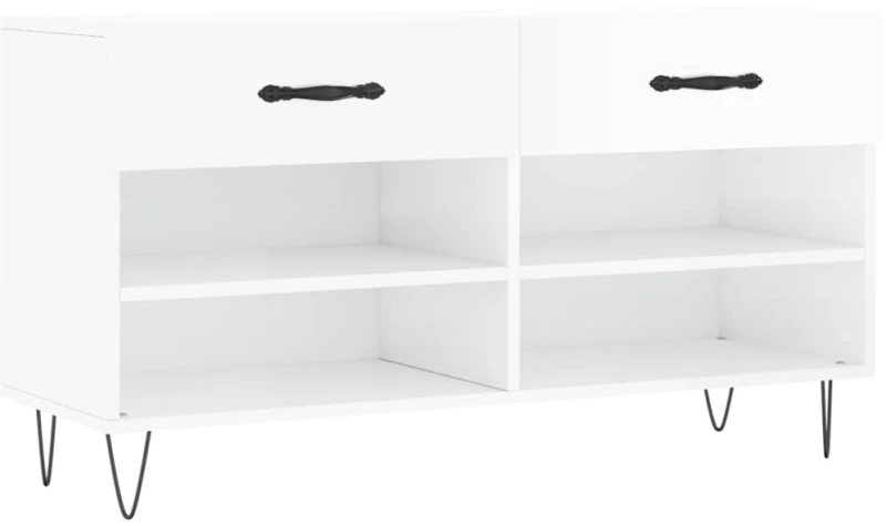 ΠΑΠΟΥΤΣΟΘΗΚΗ ΓΥΑΛΙΣΤΕΡΟ ΛΕΥΚΟ 102X35X55 ΕΚ. ΕΠΕΞΕΡΓΑΣΜΕΝΟ ΞΥΛΟ 829734