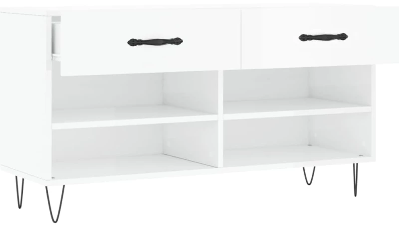 ΠΑΠΟΥΤΣΟΘΗΚΗ ΓΥΑΛΙΣΤΕΡΟ ΛΕΥΚΟ 102X35X55 ΕΚ. ΕΠΕΞΕΡΓΑΣΜΕΝΟ ΞΥΛΟ 829734
