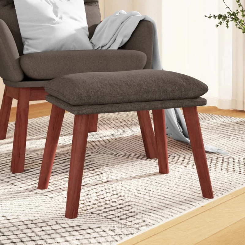 ΥΠΟΠΟΔΙΟ TAUPE 45 X 29,5 X 39 ΕΚ. ΥΦΑΣΜΑΤΙΝΟ 341466