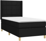 ΚΡΕΒΑΤΙ BOXSPRING ΜΕ ΣΤΡΩΜΑ ΜΑΥΡΟ 80 X 200 ΕΚ. ΥΦΑΣΜΑΤΙΝΟ 3131947