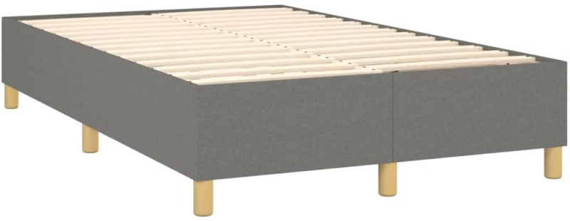 ΚΡΕΒΑΤΙ BOXSPRING ΜΕ ΣΤΡΩΜΑ & LED ΣΚ.ΓΚΡΙ 120X200 ΕΚ ΥΦΑΣΜΑΤΙΝΟ 3135422
