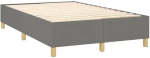ΚΡΕΒΑΤΙ BOXSPRING ΜΕ ΣΤΡΩΜΑ & LED ΣΚ.ΓΚΡΙ 120X200 ΕΚ ΥΦΑΣΜΑΤΙΝΟ 3135422