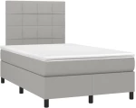 ΚΡΕΒΑΤΙ BOXSPRING ΜΕ ΣΤΡΩΜΑ & LED ΑΝ.ΓΚΡΙ 120X200 ΕΚ ΥΦΑΣΜΑΤΙΝΟ 3134861