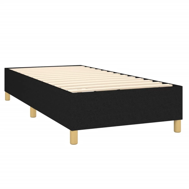ΚΡΕΒΑΤΙ BOXSPRING ΜΕ ΣΤΡΩΜΑ ΜΑΥΡΟ 80 X 200 ΕΚ. ΥΦΑΣΜΑΤΙΝΟ 3136951