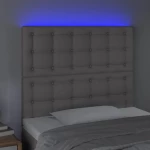 ΚΕΦΑΛΑΡΙ ΚΡΕΒΑΤΙΟΥ LED ΓΚΡΙ 90X5X118/128 ΕΚ 3122506
