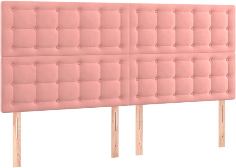 ΚΡΕΒΑΤΙ BOXSPRING ΜΕ ΣΤΡΩΜΑ & LED ΡΟΖ 200X200 ΕΚ. ΒΕΛΟΥΔΙΝΟ 3136388