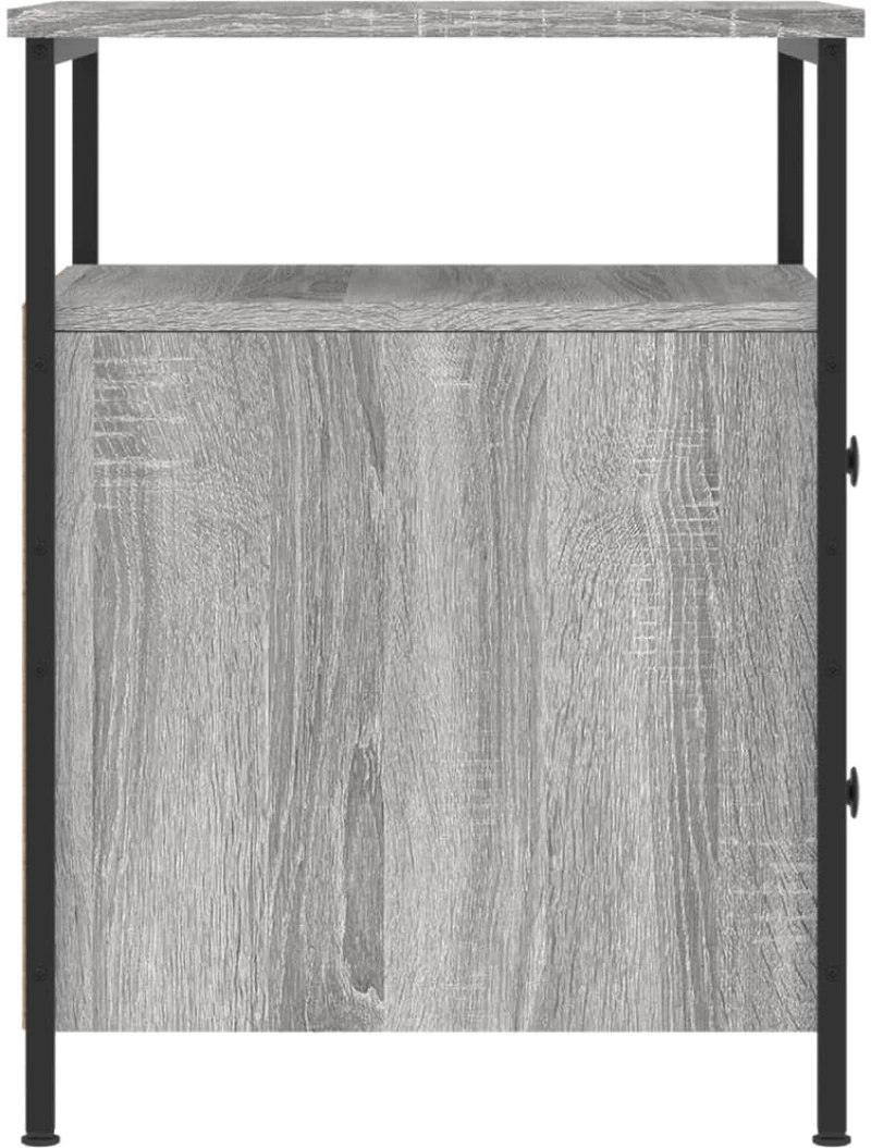 ΚΟΜΟΔΙΝΑ 2 ΤΕΜ. ΓΚΡΙ SONOMA 44X45X60 ΕΚ. ΑΠΟ ΕΠΕΞΕΡΓΑΣΜΕΝΟ ΞΥΛΟ 826010
