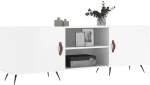 ΈΠΙΠΛΟ ΤΗΛΕΟΡΑΣΗΣ ΓΥΑΛ. ΛΕΥΚΟ150X30X50ΕΚ.ΕΠΕΞΕΡΓΑΣΜΕΝΟ ΞΥΛΟ 829070