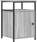 ΚΟΜΟΔΙΝΑ 2 ΤΕΜ. ΓΚΡΙ SONOMA 40X42X60ΕΚ. ΑΠΟ ΕΠΕΞΕΡΓΑΣΜΕΝΟ ΞΥΛΟ 826040