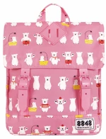 8848 BACKPACK FOR CHILDREN WITH WHITE BEARS PRINT