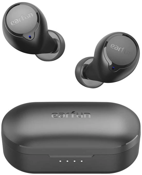 Wireless earphones TWS EarFun Free 1S (black)