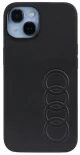 Audi Synthetic Leather - Case for iPhone 14 (Black)