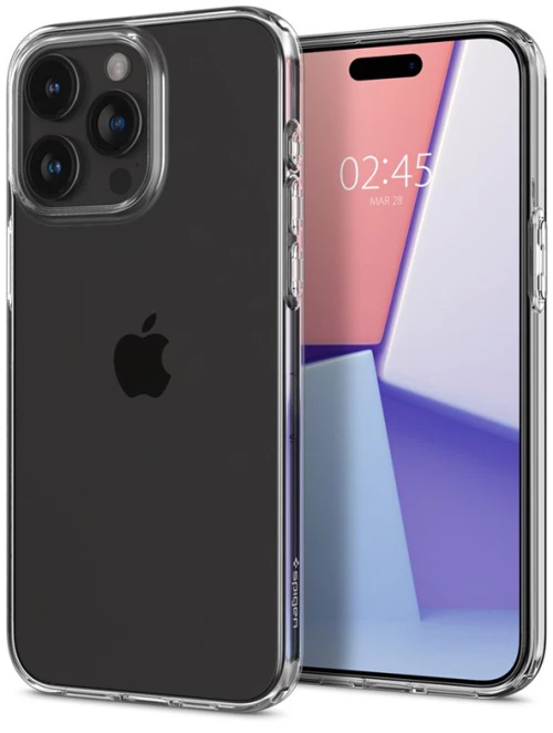 Spigen Liquid Crystal - Case for iPhone 15 Pro Max (Transparent)