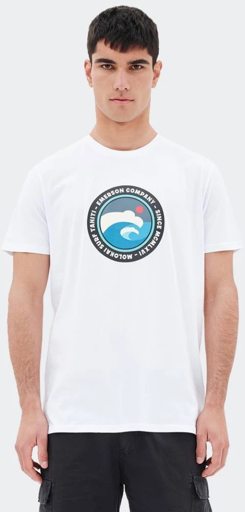 Emerson T-Shirt - 221.EM33.35-WHITE