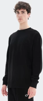Emerson Neckline Sweat - 222.EM20.17-BLACK