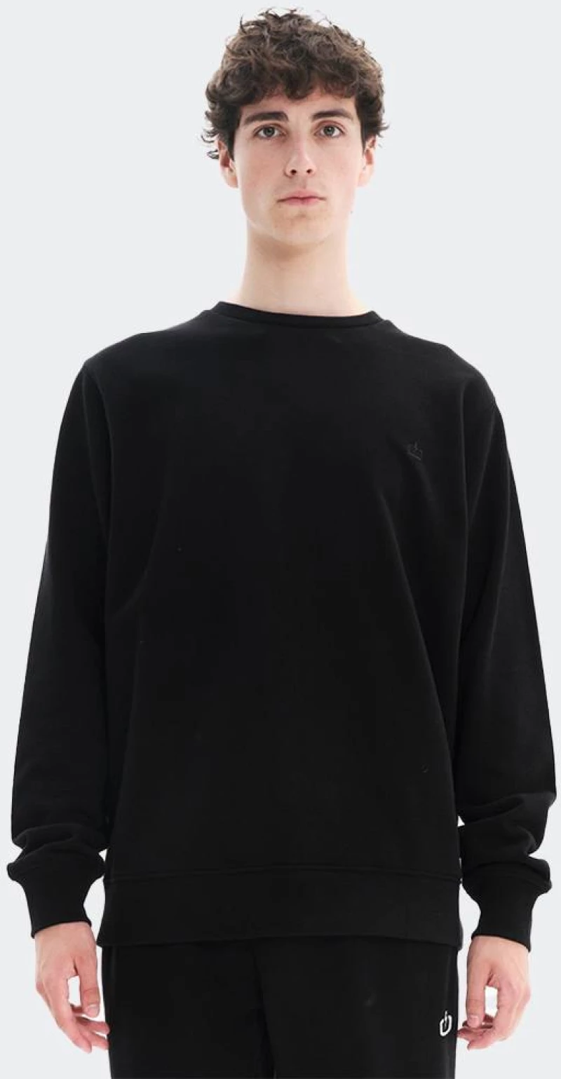 Emerson Neckline Sweat - 222.EM20.17-BLACK