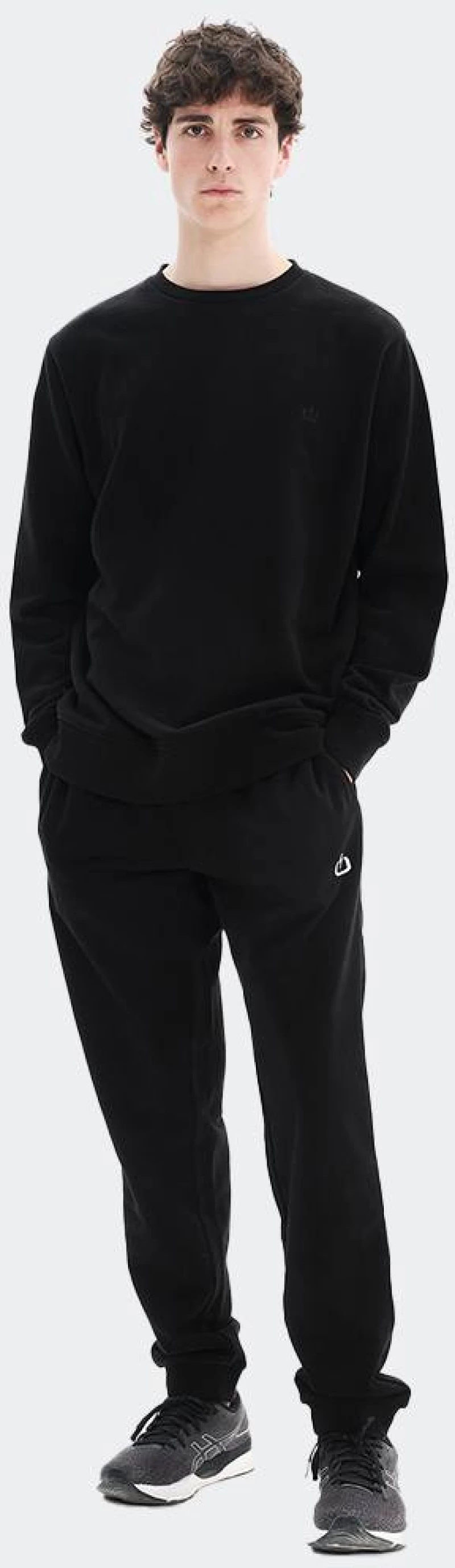 Emerson Neckline Sweat - 222.EM20.17-BLACK