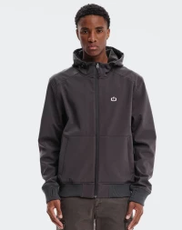 Emerson Men's Hooded Bonded Bomber Jacket D.GREY - 232.EM11.78-D.GREY